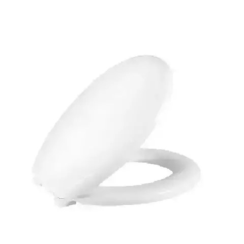 Assento sanitário Astra almofadado branco conforto e encaixe perfeito - comprar online
