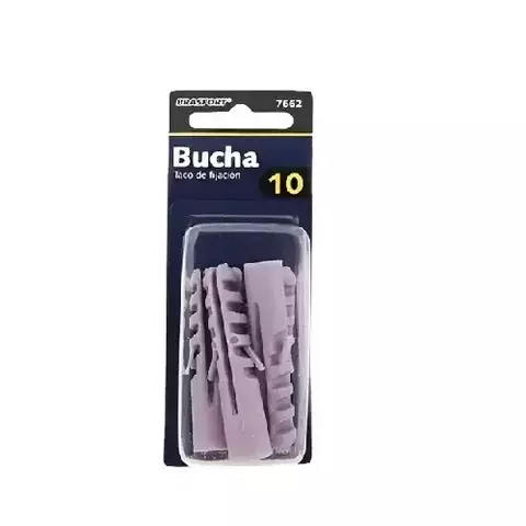 Bucha nº 10 p/ Parafuso C/5 Unidades 7662 Brasfort Fixação Forte - comprar online