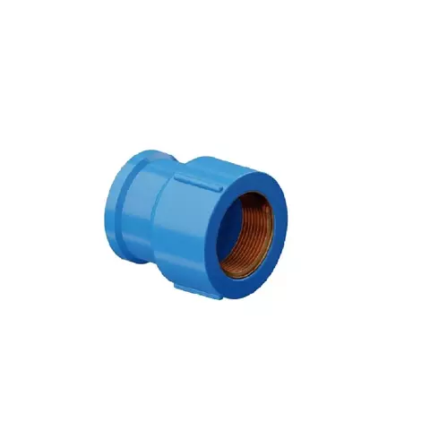 luva pvc azul c/rosca latao 32x1 (1"x1") tigre - comprar online