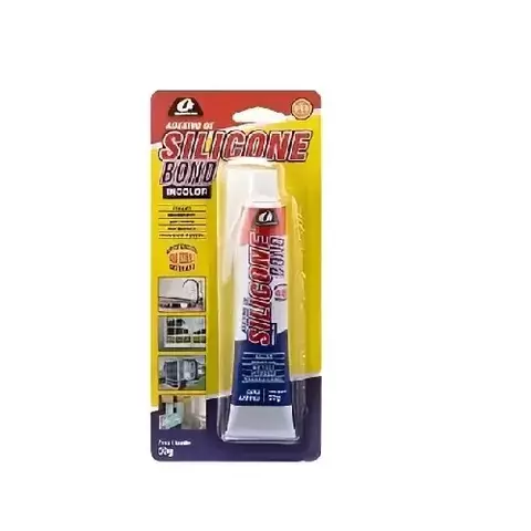Silicone Acético Branco Garin 50g Bisnaga Vedação Precisa e Durável - comprar online