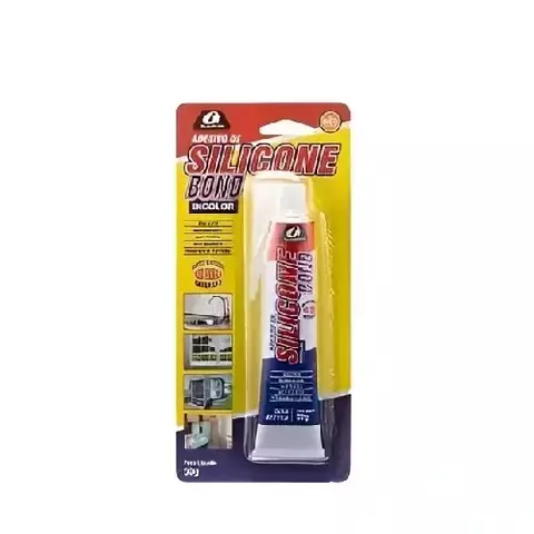 Silicone Acético Preto Garin 50g Bisnaga Vedação Precisa e Durável - comprar online