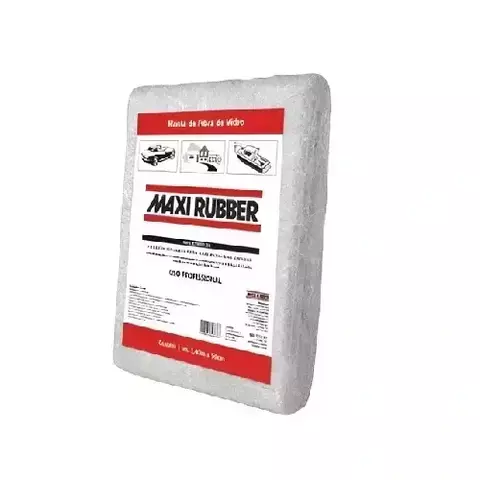 Manta Fibra de Vidro 320g 1,4x0,5m Maxi Rubber – Reforço Profissional - comprar online