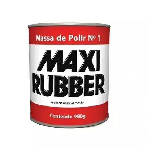 Massa de Polir Nº1 1/4 Creme Maxi Rubber – Corte Inicial - comprar online