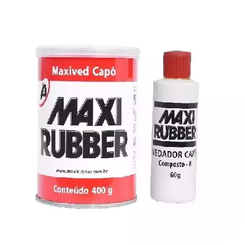 Maxived Capô Branco 400g c/ Catalisador – Maxi Rubber - comprar online