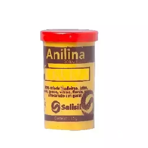 Anilina em Pó Laranja 25g Salisil – Corante Solúvel para Madeira, MDF, Tecido e Artesanato - comprar online