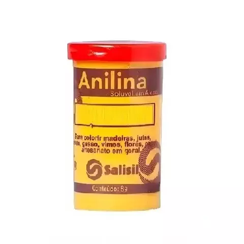Anilina em Pó Castanho 8g Salisil | Corante para Madeira e MDF - comprar online