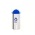 Lixeira Inox com Aro Colorido e Tampa Basculante 13L 24x25cm na internet