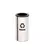Lixeira de Inox 20 Litros com Aro Colorido – Coleta Seletiva 24x40cm - loja online