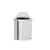 Lixeira Inox Profissional 50L Tampa Basculante 30x70cm Durável