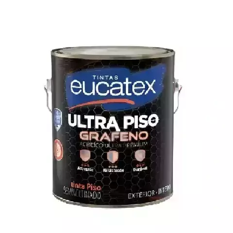 Tinta Eucatex Grafeno Ultra Piso Verde 3,6L Alta Resistência - comprar online