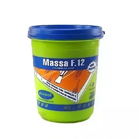 Massa F12 para Madeira Castanho 400g – Pequenos Reparos e Acabamento - comprar online