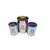 Lixeira Inox 30L com 2 Divisões – 30x40cm Coleta Seletiva