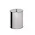 Lixeira Inox 10L Compacta com Tampa 20x30cm – Elegante e Resistente