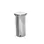 Lixeira Inox com Tampa e Pedal 60L – 30x70cm com Alças Laterais