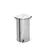 Lixeira Inox com Tampa e Pedal 40L – 30x50cm com Alças Laterais