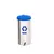 Lixeira de Aço Inox 24x40cm com Pedal – Tampa Colorida para Coleta Seletiva na internet
