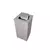 Lixeira de Aço Inox AISI 430 Quadrada 50L com Aro Basculante – 30x60cm - comprar online