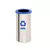 lixeira inox coleta seletiva com aro 40x60cm 75L - comprar online