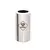 lixeira inox coleta seletiva com aro 24x50cm 25L - MGB7