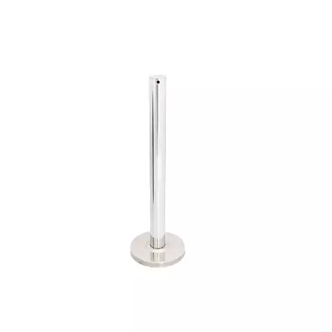 Coletor de Cigarros Inox Torre 92cm Ø28cm Alta Resistência