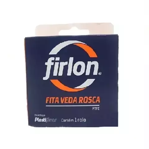 Fita Veda Rosca Firlon 12mm x 50m – Vedação Profissional e Segura - comprar online