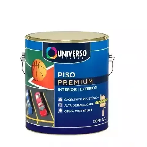 Tinta Piso Marrom 3,6L Universo Acrílica Resistência e Durabilidade - comprar online