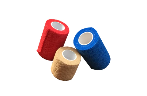 Venda Cohesiva Autoadherente Aurinco 5 cm x 4.50 mts- beige por 12 unidades