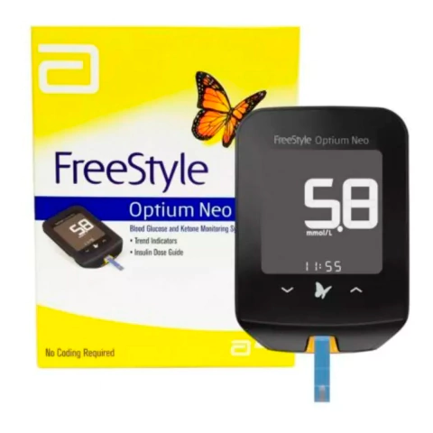 Medidor de Glucosa Freestyle Optium Neo