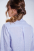Camisa Social Feminina Clara - Azul