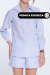 Camisa Social Feminina Clara - Azul - comprar online