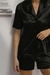 Blusa pijama de cetim Bia na internet