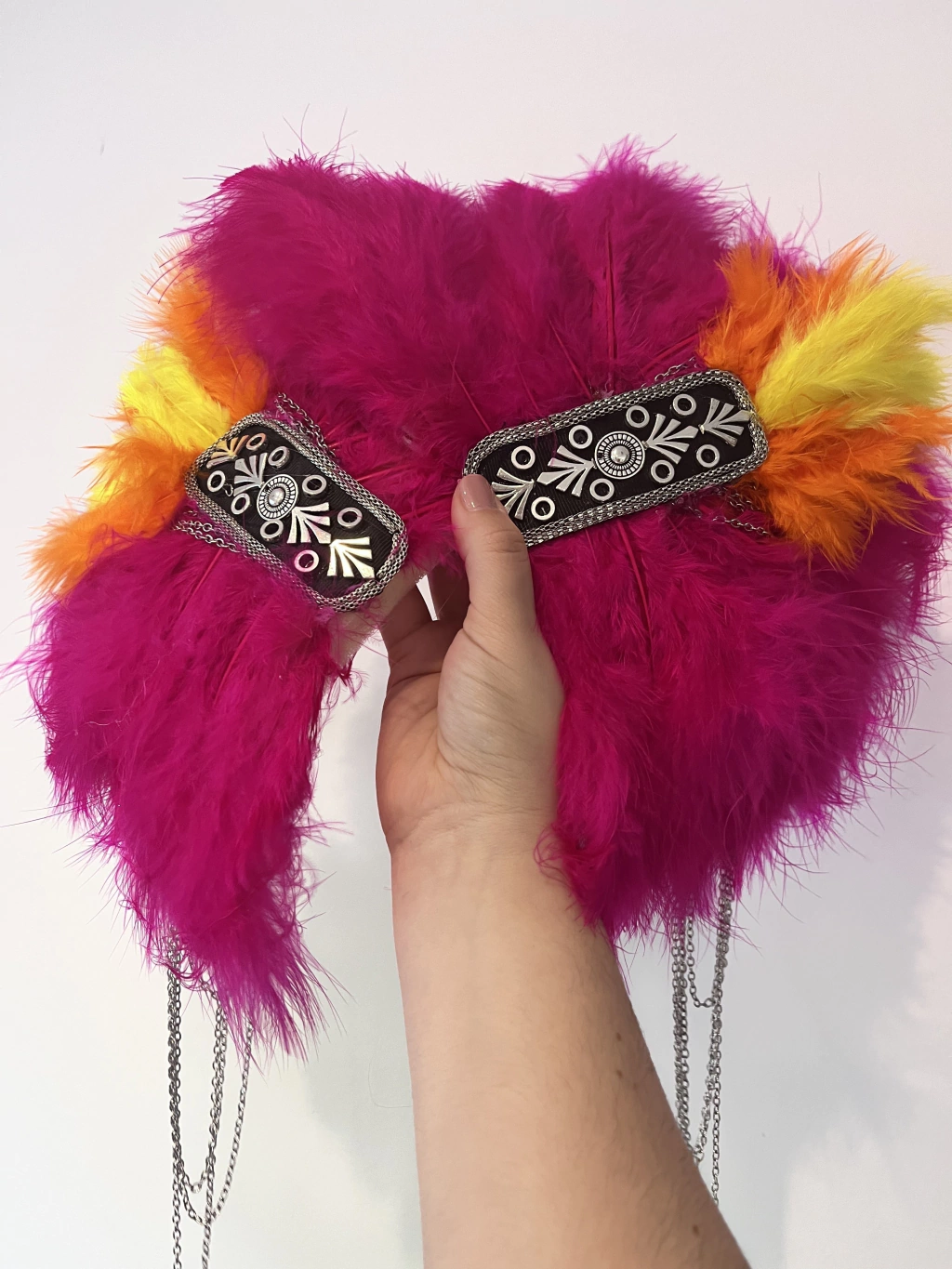 Hombreras súper plumas deluxe