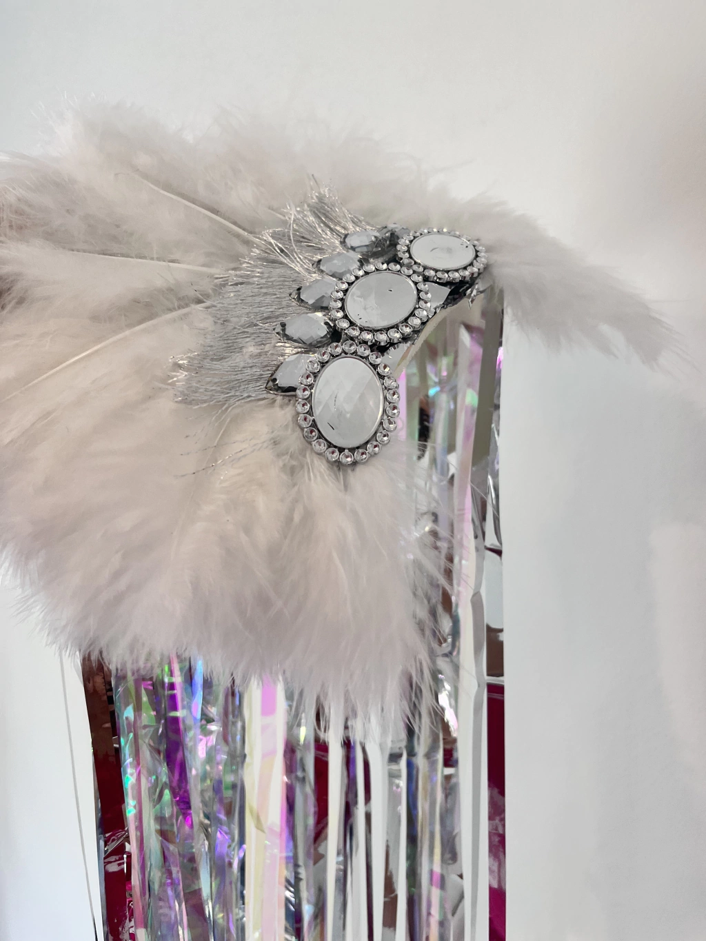 Hombreras deluxe con tiras Silver