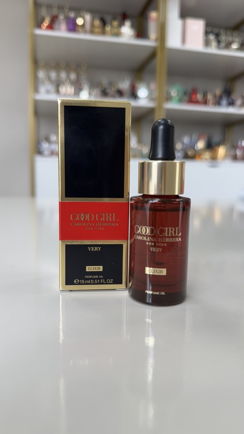 Lançamento - Very Good Girl Elixir Perfume Oil 15 ml - Carolina Herrera - comprar online