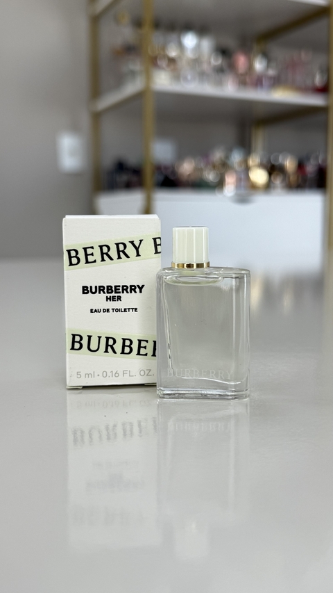 Burberry Her Eau de Toilette – 5ml com Caixa (Miniatura) - comprar online