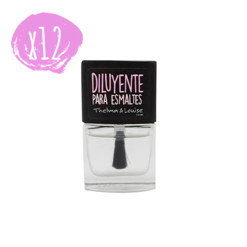 12 x DILUYENTE PARA ESMALTE 11ml - comprar online