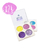 GLITTER PALETTE 4 TONOS - CAJA EXHIBIDORA x24u - TYL1402 - comprar online