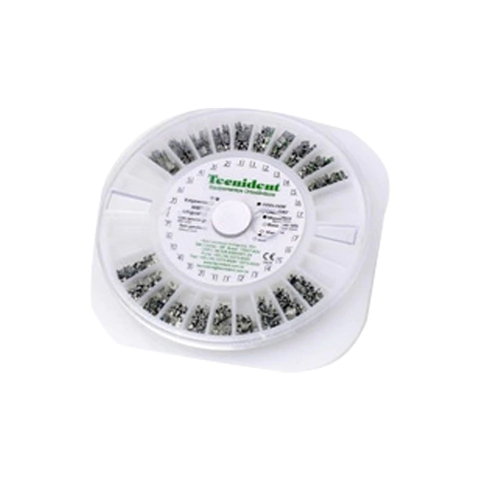 Rueda De Brackets Metalico Tecnident X 10 Juegos Ortodoncia