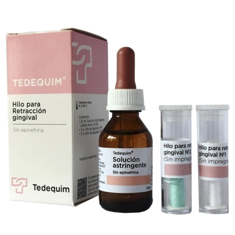 Avio Hilo Para Retracción Gingival Tedequim Hilo + Liquido