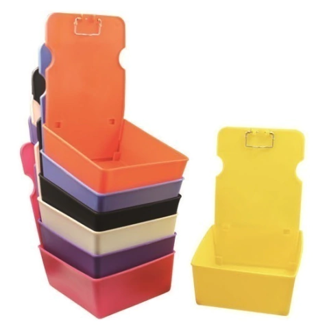 Caja recipiente para modelos con soporte anotador, esterilizable en autoclave