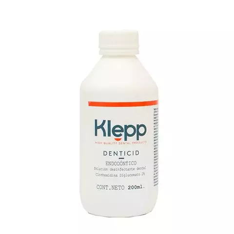 Denticid Endo Clorhexidina Gluconato 2% 200 ml. Klepp