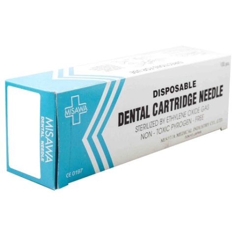 Agujas Descartables Dentales x 100 u Misawa