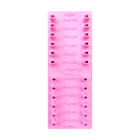 Organizador Porta Arcos Rectangulares De Ortodoncia Con Tapa