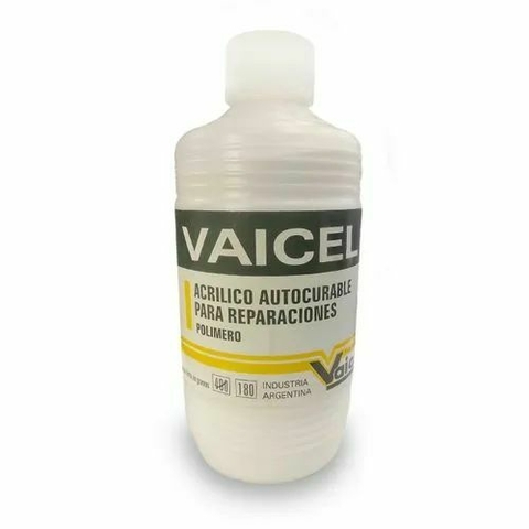 Acrilico autocurable para reparaciones Vaicel 180 gr