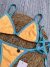 Bikini INDONESIA Naranja/Aqua - comprar online