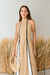 VESTIDO ESPIGA BEIGE - comprar online