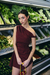 VESTIDO SANDÍA BORDO - comprar online