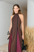 VESTIDO ESPIGA MARRÓN - BENVE
