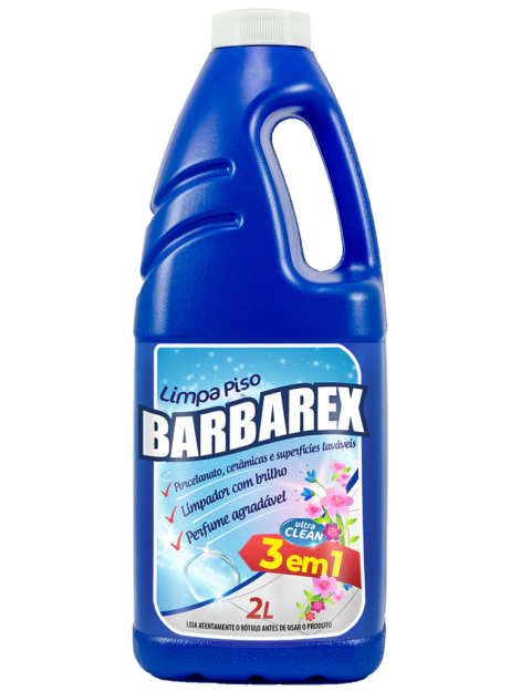 Limpa Piso Ultra Clean 3 em 1 Barbarex 2 litros