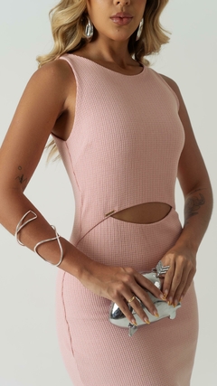 VESTIDO CAVADO DE CROCHÊ - loja online